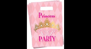 Princess Partytasjes - 6 Stuks