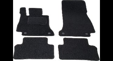 Automatten op maat - zwart stof - geschikt voor Mercedes E-Klasse W213 vanaf 2016