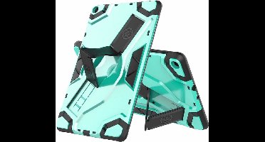 Ntech Escort Armor Hoesje Hoesje Geschikt Voor Samsung Galaxy Tab A 10.1 (2019 - Mint Groen