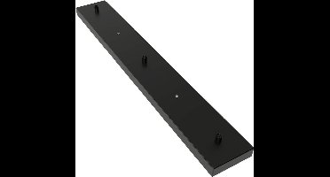 Calex plafondbalk 3 snoeren - 70 cm - metaal - zwart