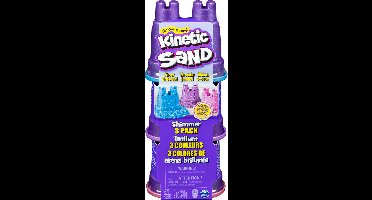 Kinetic Sand Shimmer - Glitterzand - 3 kleuren - 340 g origineel Kinetic Sand - Sensorisch speelgoed