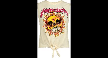 Metallica Amplified Collection - Neon Sun Dames Top - wit - XL