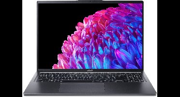 "Acer Swift Go 16 SFG16-72-518S Intel Core Ultra 5 125U Laptop 40,6 cm (16"") 3.2K 16 GB LPDDR5-SDRAM 512 GB SSD Wi-Fi 6E (802.11ax) Windows 11 Home Duits Grijs"