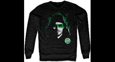 DC Comics Arrow Sweater/trui -XL- Viridi Sagitta Zwart