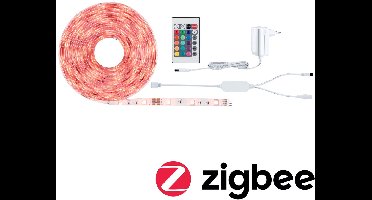 SimpLED LED Strip Smart Home Zigbee 3.0 RGB Volledige set 5m gecoat 20W 90lm/m 30 LEDs/m RGB 24VA