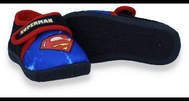 Superman Jongens Pantoffel | Blauw | Maat: 26