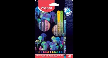 Maped viltstiften Deep Sea Paradise, driekantig, 18 stuks