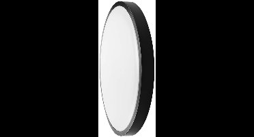 V-TAC VT-8618B-RD LED Ronde Plafondlamp - IP44 - Zwart - 18W - 1800 Lumen - 4000K - 225MM