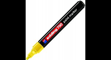 Edding Lakmarker Geel Permanent - 2-3mm Punt