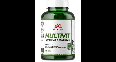 XXL Nutrition - Multivit - Multivitamine Tabletten - Vitamines & Mineralen Supplement - 120 Tabletten