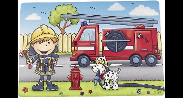 Ritzenhoff en Breker placemat BRANDWEERMAN BERNIE