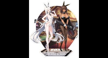 Sakami Merchandise Goddess of Victory: Nikke Acrylic Diorama Blanc & Noir 18 cm Mini-Figuur