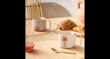 Secret de Gourmet Sunshine Kopjes - Set van 2 stuks - 36cl - Beige