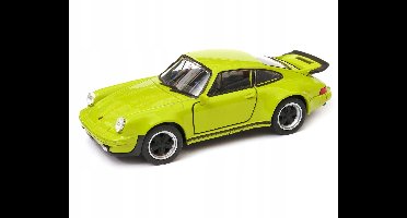 Porsche 911 Turbo 3.0 modelauto 1:34 - Welly Groen