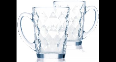 Luminarc Diamond Glazen 6x 320ml - Stijlvol en Duurzaam