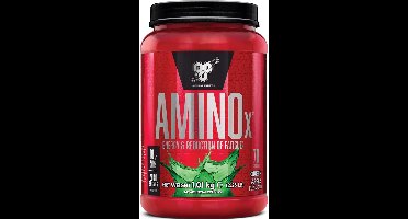 BSN Amino X – BCAA Poeder – Green Apple - Aminozuren Compleet - Suikervrij – 70 doseringen (1015 gram)