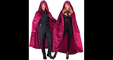 Fluwelen Cape Rood 140 Centimeter