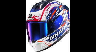SHARK Skwal i3 Replica Zarco GP De Fce Wit Violet Blauw WVB - Maat - Helm