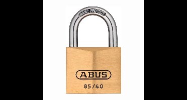 ABUS cilinder hangslot 85/40 gelijksluitend 62 mm - 80630