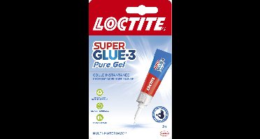 Cyanocrylaatlijm - LOCTITE - SUPERGLUE-3P - Pure Gel - Tube 2 g