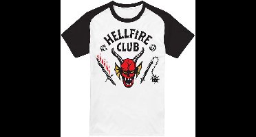 Stranger Things Hellfire Club Heren T-shirt - meerkleurig - XL