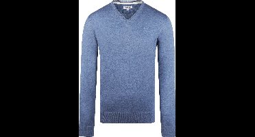 McGregor Trui Merinowol V-Hals Faded Blauw - Maat S - Heren - Pullovers