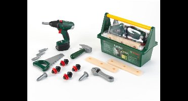 Klein Toys Bosch mini - speelgoed gereedschapskist - Inclusief boormachine - 3+ jaar