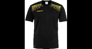 Uhlsport Goal Polyester Training T-Shirt Limoen Geel-Zwart Maat 128