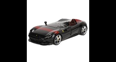 Bburago Ferrari R&P Monza SP1, schwarz/rot 1:20 Auto