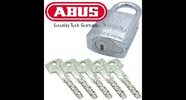 ABUS TITALIUM 86TI/45 Hangslot met ABUS D10PS Cilinder en 5 Sleutels