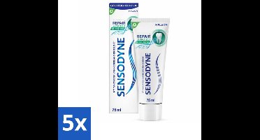 Sensodyne - Tandpasta - Repair & Protect - Extra Fresh - Gevoelige Tanden - 75 ml - Bulkverpakking - 5 stuks