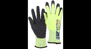 Talen Tools - Werkhandschoenen - Schuurbestendig - Heavy Duty - Gerecycled - Maat M - Fluogeel