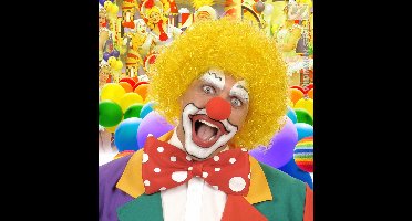Pruik, Clown Geel
