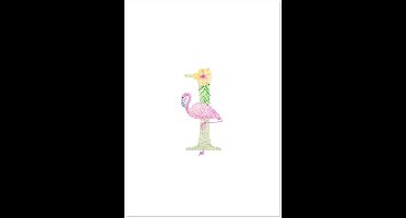 Cijfer 1 kinderkamer poster kinderkamer A4 21x29.7 cm