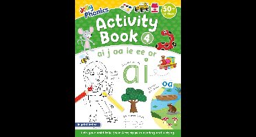 Jolly Phonics Activity Books, set 1-7 Updated Edition- Jolly Phonics Activity Book 4