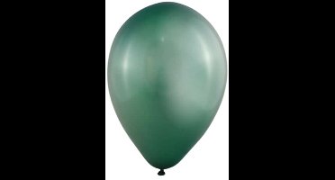 Daily Style – Mini Metallic Ballonnen – Donkergroen – 11 cm – 20 stuks – Feestdecoratie