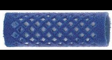 Sibel Fluwelen rollers lang 12 stuks blauw 21mm