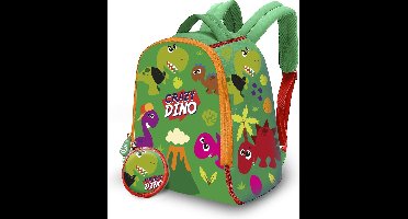 Kids Licensing Kinderrugzak Crazy Dino Junior 6 Liter Neopreen Groen