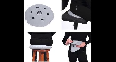 VITAEASY ronde airbag - 6 gaten + 1 centraal gat - Fluweelachtig en voelt zacht aan