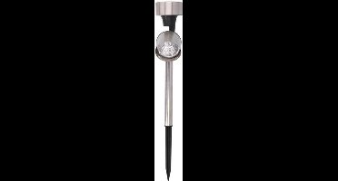 Grundig Tuinlamp Op Zonne-energie Ø5,5x36,5cm Grijs