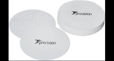 Precision - Veldmarkering - 25 centimeter - Rubber - Wit - 20 Stuks