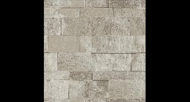 Palma steen beige muur (vliesbehang, beige)