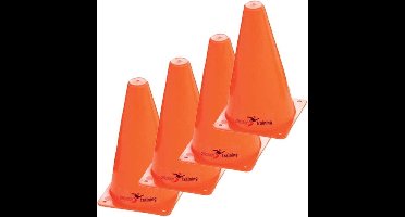 Precision Pionnen - 23 centimeter - Vinyl - Oranje - 4 stuks
