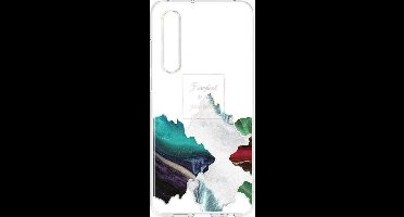 HUAWEI transparante harde hoes voor Huawei P30 - Glacial Fairyland