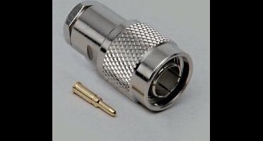 BKL Electronic 0405182 0405182 TNC-connector Stekker, recht 50 Ω 1 stuk(s)