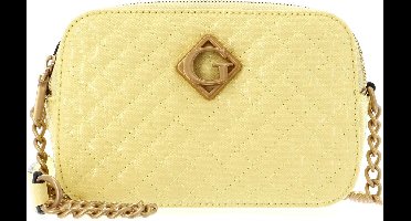 GUESS Schoudertas Nerina Camera Bag Yellow Lichtgeel