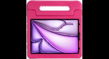 JustinCase Kids Cover voor Apple iPad Air 11 2024, Roze