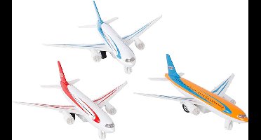 2-Play Vliegtuig met Licht en Geluid - Pull-back functie - Vanaf 3 jaar