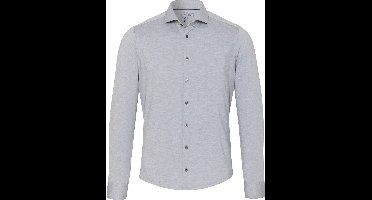 Pure The Functional Shirt Lichtgrijs - Maat 39 - Heren - Overhemden Casual