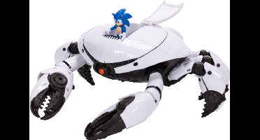 SONIC MOVIE, SPEELSET: SLAGSCHIP MET SONIC-FIGUUR, 6 CM